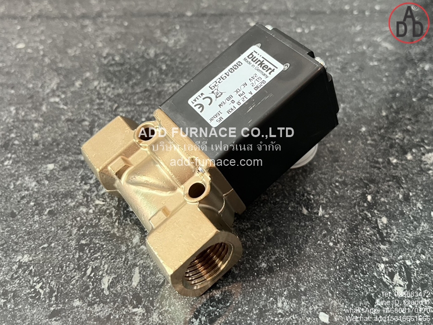 Burkert 0290 A 12,0 FKM MS (24V) (5)